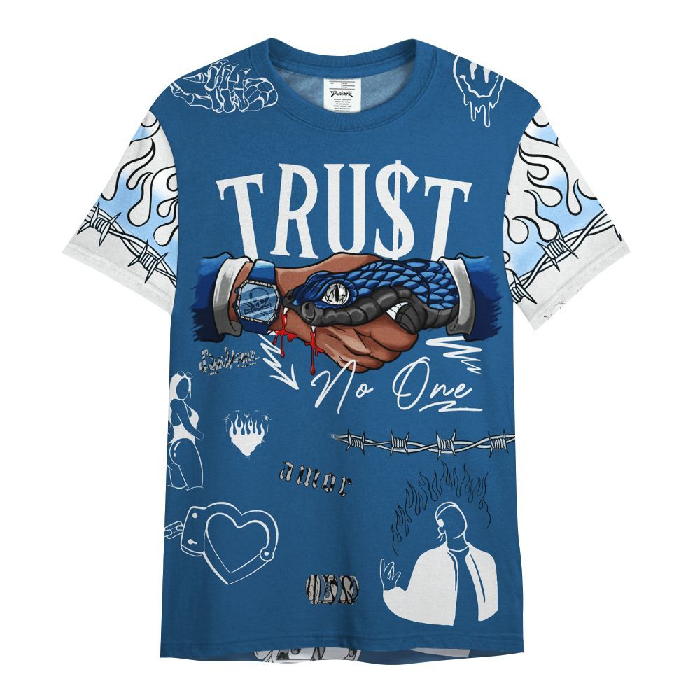 Shirt To Match Wizards 3s - Snake Trust No One All Over Print