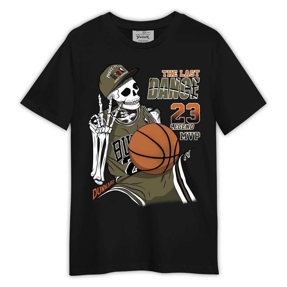 Shirt To Match Olive 5s - 23 Legend Dance Shirt Outfit