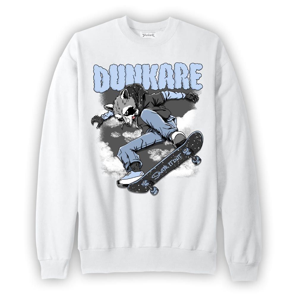 Sweatshirt To match Reverse Oreo 6s Sweatshirt - Skateboard Raccoon Graphic
