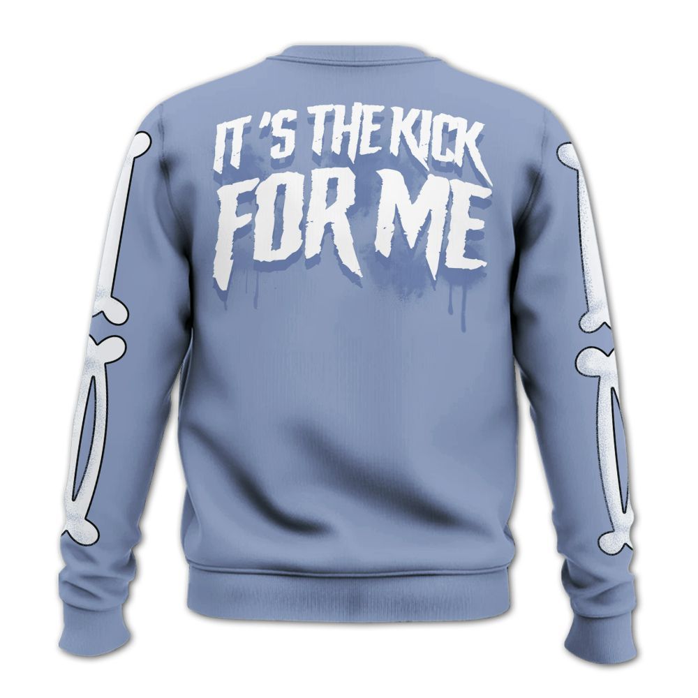 Sweatshirt To Match Retro Blue Grey 13s - It's The Kick For Me All Over Print
