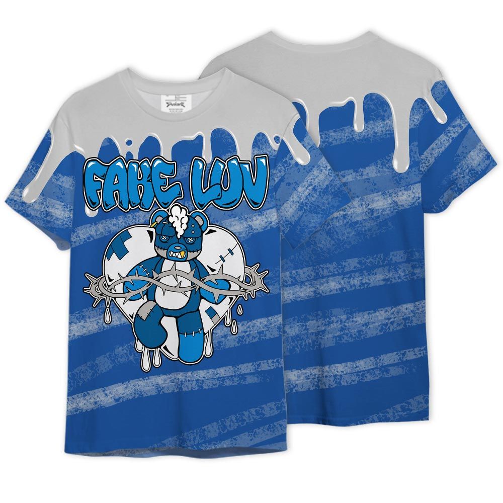 Shirt To Match Low Space Royal 11s - False Love Graphics Shirt Unisex