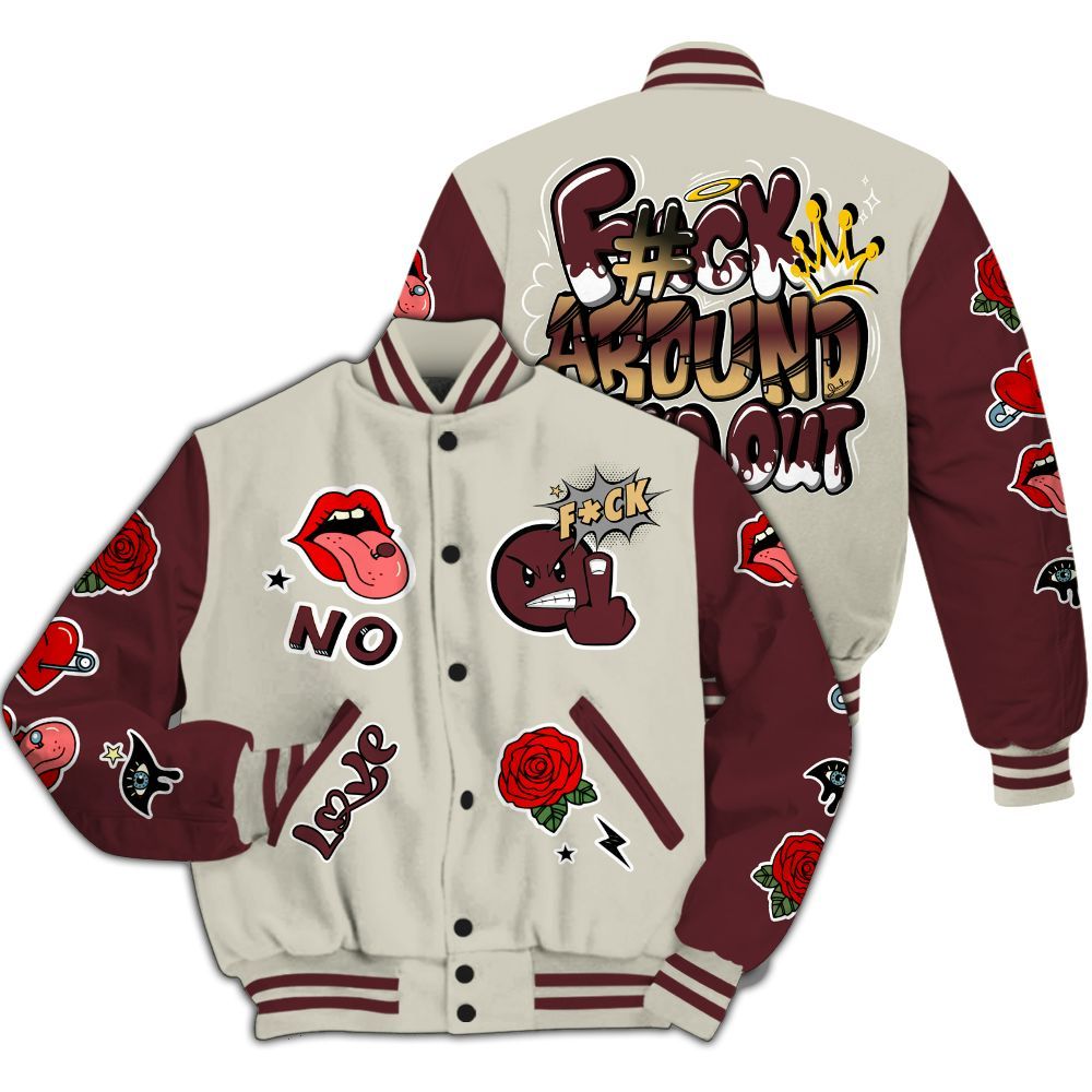 Varsity Jacket To Match Legacy 312 Year Of The Snake - FK Around Find Out All Over Print