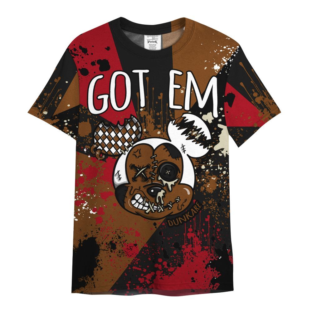 Shirt To Match Archaeo Brown 5s - Got Em Drip All Over Print