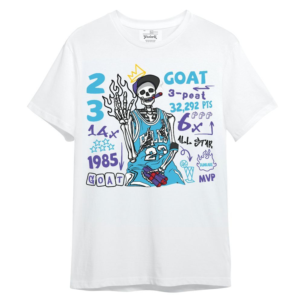 Shirt To Match Retro Aqua 6s - Number 23 G.0.A.T Streetwear Unisex Shirt