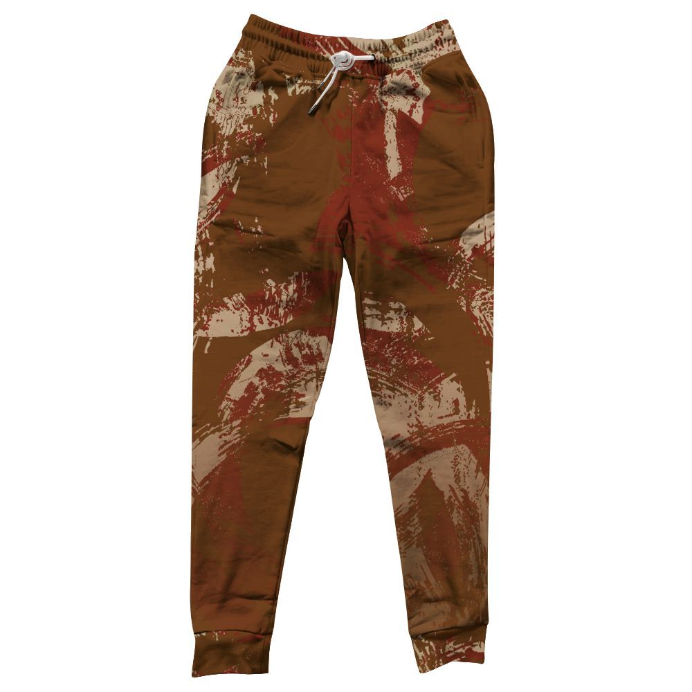 Sweatpant To Match Archaeo Brown 5s - Circle Slpash All Over Print