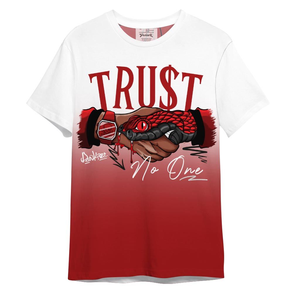 Shirt To Match T-Shirt Snake Trust No One Drip, 12 Red Taxi T-- To Match Sneaker Red Taxi 12s 2504 NCT