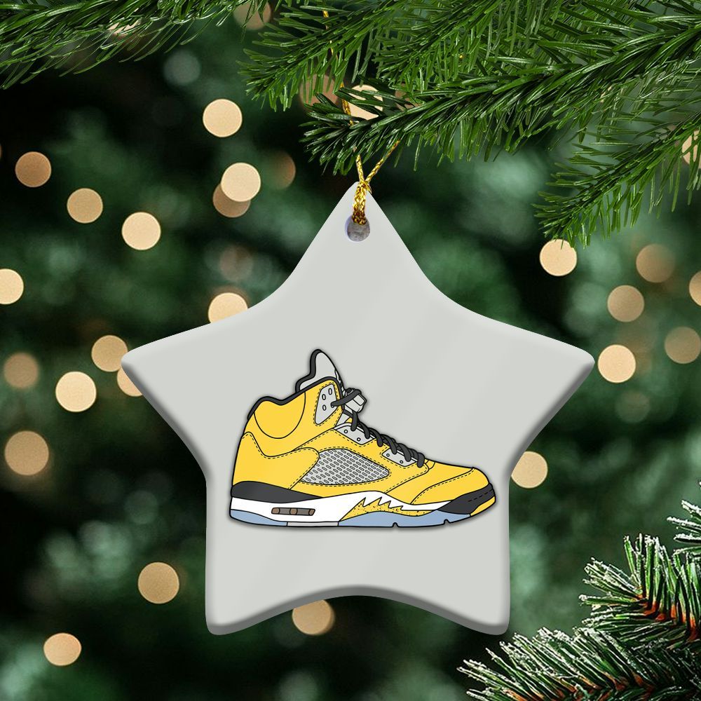 Retro Tokyo 5s Ceramic Ornaments