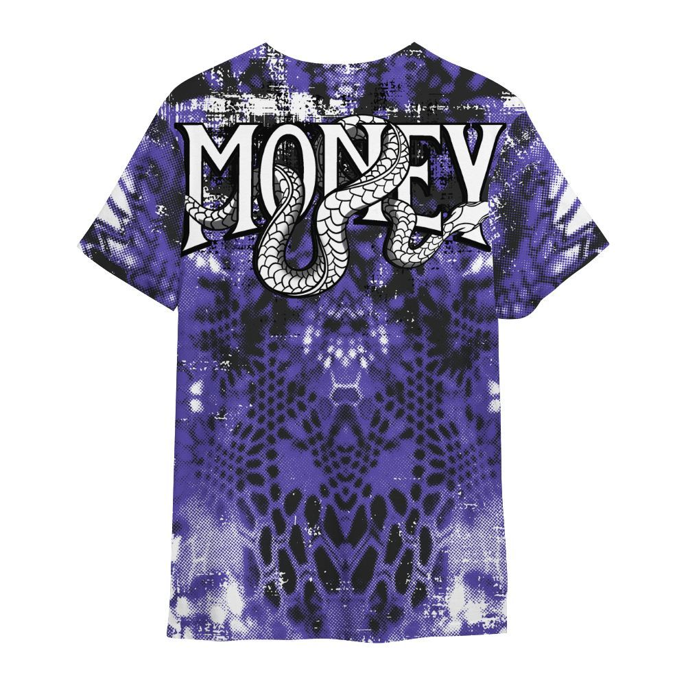 Shirt To Match SB Dunk Low Purple Lagoon - Snake Move In Silence All Over Print