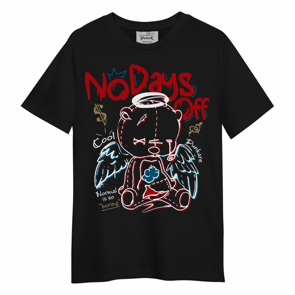 Shirt To Match OG Varsity Red 17s - No Days Off Unisex Shirt
