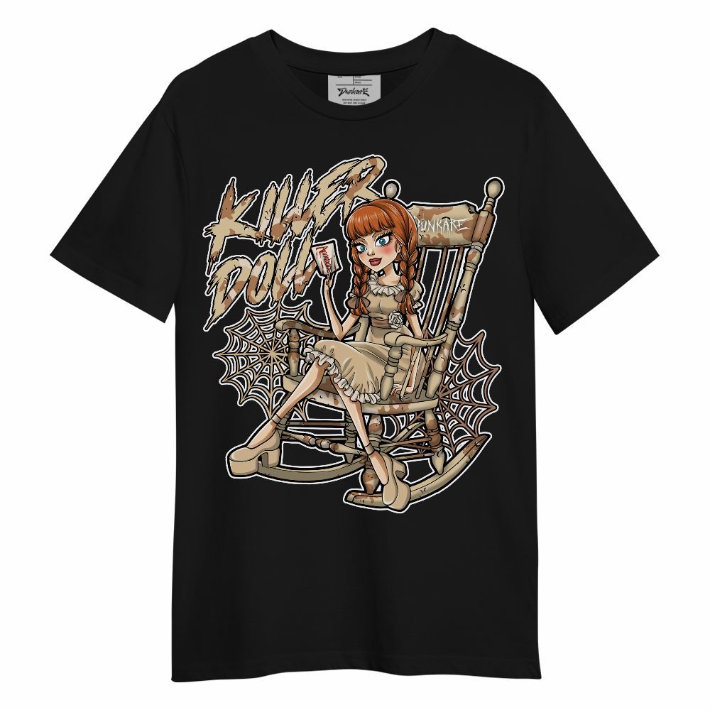 Shirt To Match Desert Camo 3s - Killer Doll-A Halloween Unisex Shirt