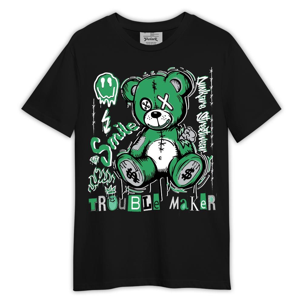 Shirt To Match Black Green Glow 3s - Bear Rebel Green Glow 3s Shirt Outfit
