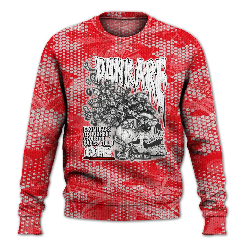 Knitted Sweater To Match Air Max 1 Low Poly - From Rags To Riches