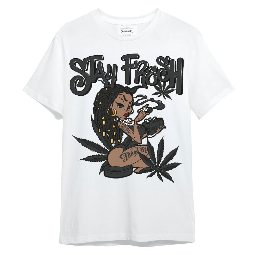 Shirt To Match White Thunder 4s - Stay Fresh Cannabis Unisex Shirt