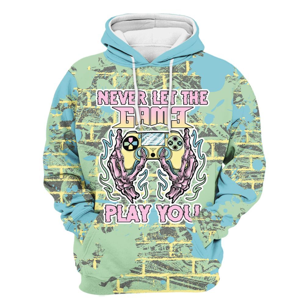 Hoodie To Match SB Dunk Low Visty - PlayGame Skull Brick All Over Print