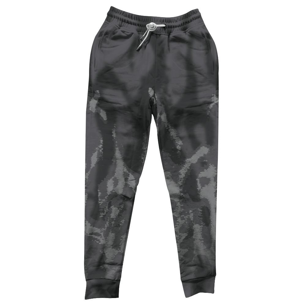 Sweatpant To Match White Thunder 4s - Burn All Over Print