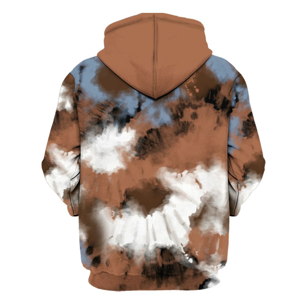Hoodie To Match Air Foamposite Metallic Copper - Tie Dye FK Around Find Out All Over Print