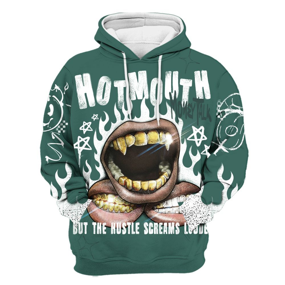 Hoodie To Match Low OG Oxidized Green 1s - Mouth Burning Street Style All Over Print