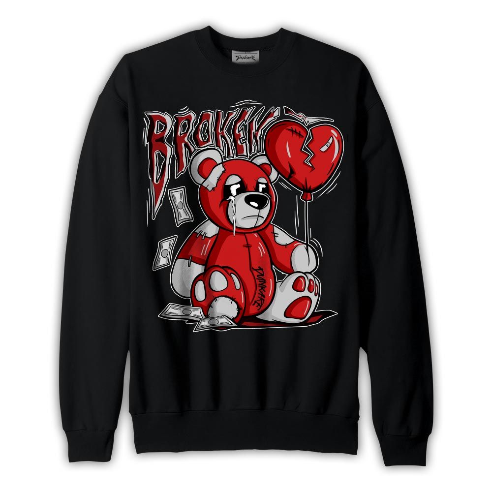 Sweatshirt To match Sweatshirt Broken Bear, 12 Red Taxi Sweatshirt To Match Sneaker 2304 NCMD