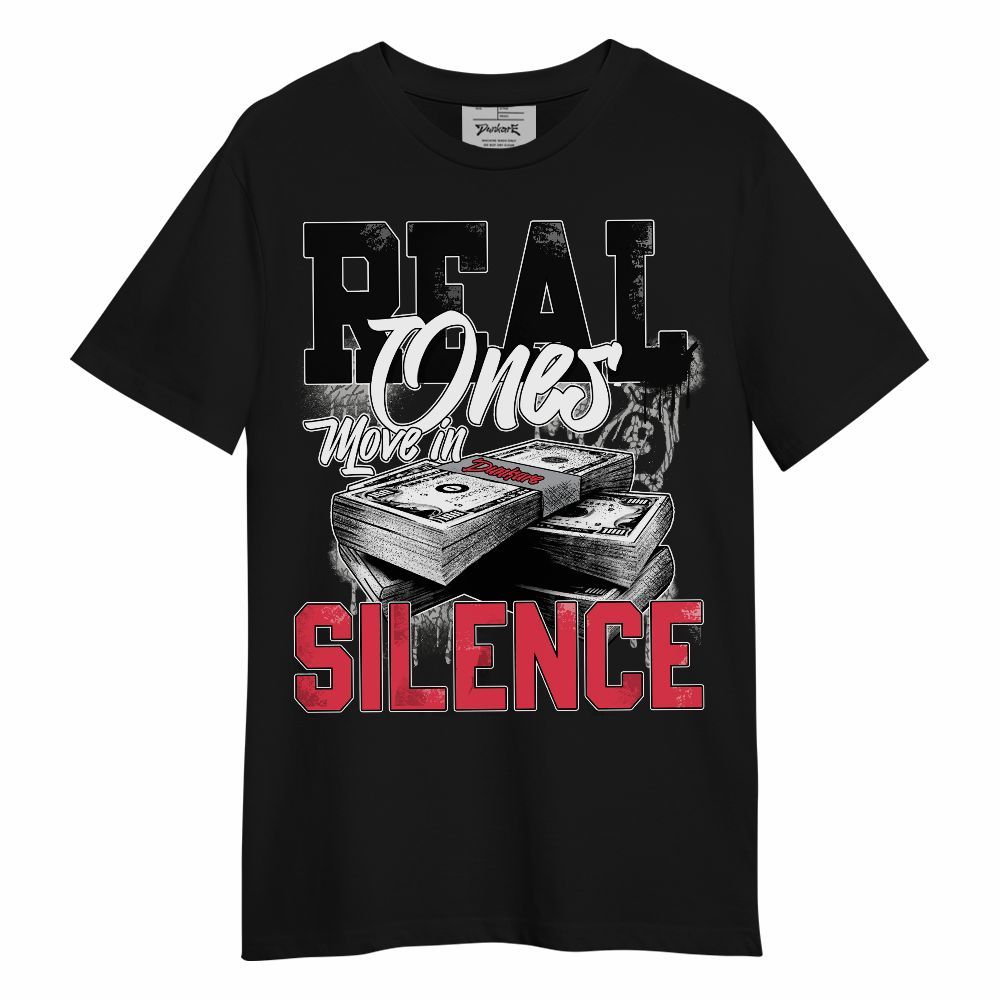 Shirt To Match Black Cement 3s - Move In Silence Money Unisex Shirt