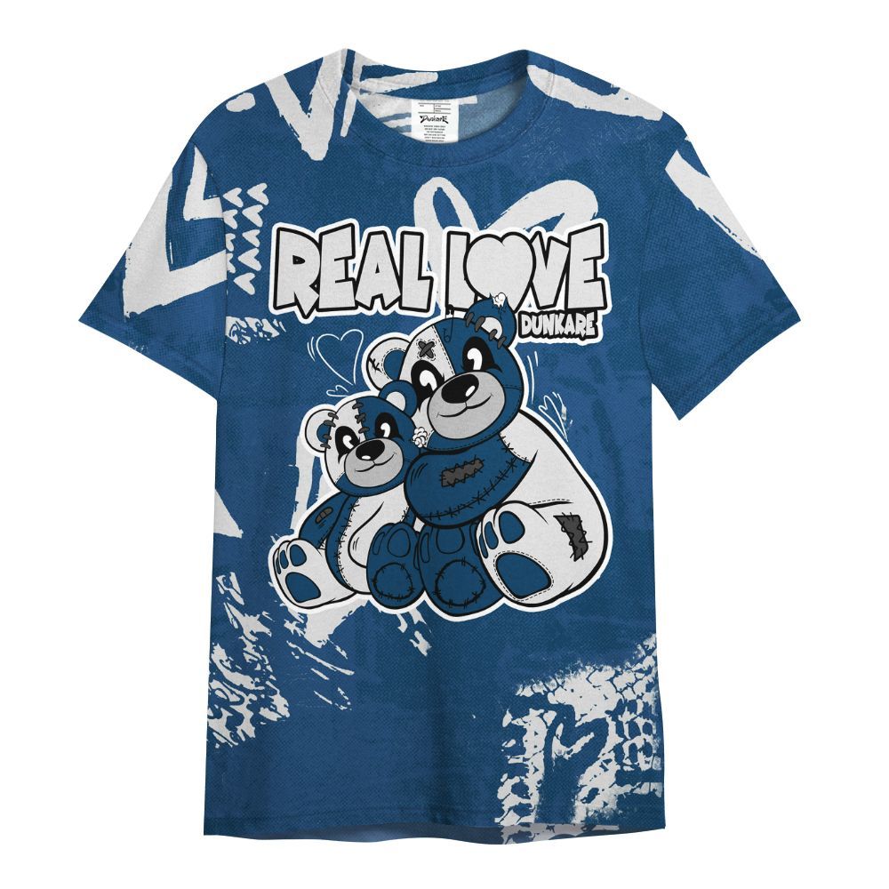 Shirt To Match High OG Midnight Navy 1s - Sincere Fondness Bear All Over Print