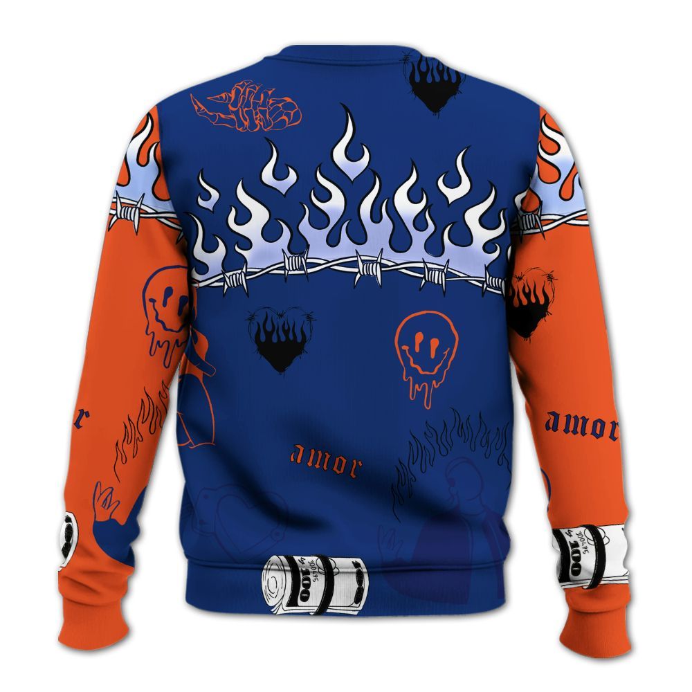 Sweatshirt To Match Suede GS League - Snake Trust No One All Over Print