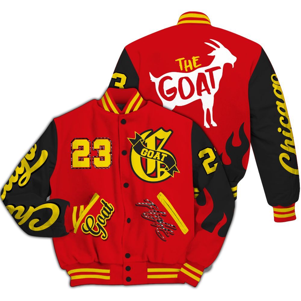 Varsity Jacket To Match Ferrari 14s - The G.O.A.T Streetwear All Over Print