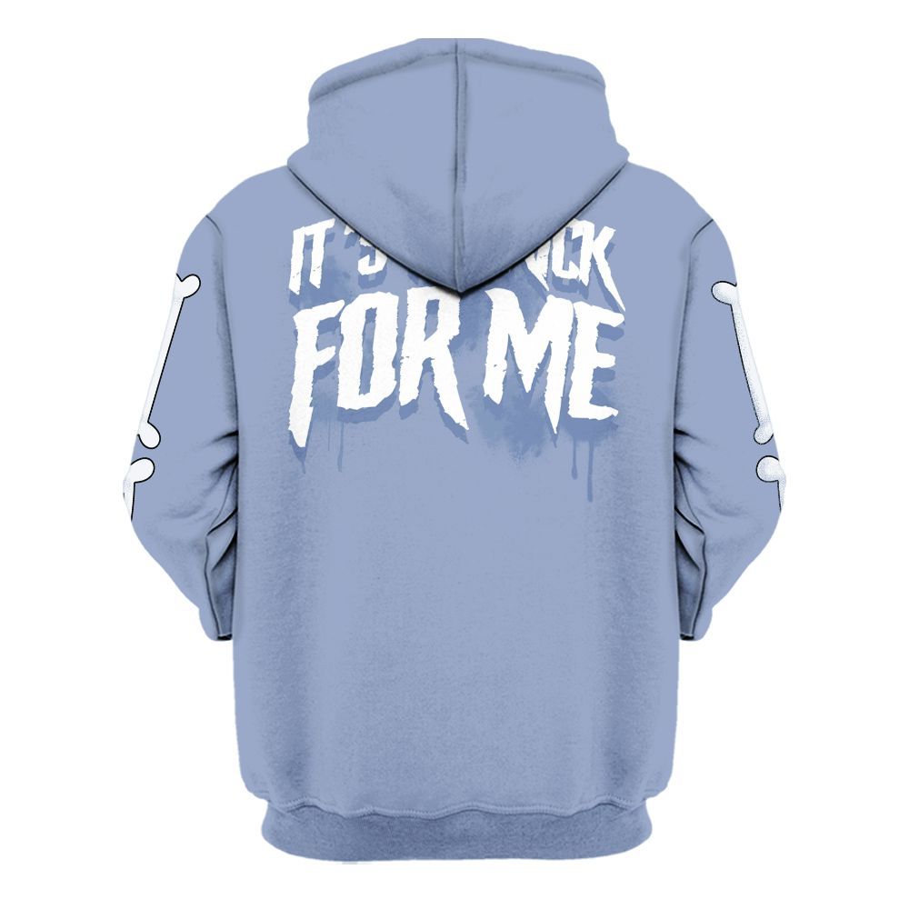 Hoodie To Match Retro Blue Grey 13s - It's The Kick For Me All Over Print