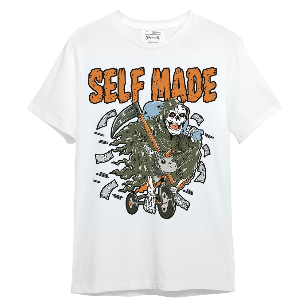 Shirt To Match Olive 5s - Self Make Skeleton Unisex Shirt