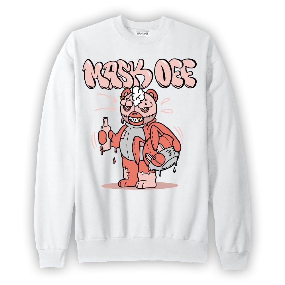 Sweatshirt To match Legend Pink 11s Sweatshirt - Mask Off Hugz Graphic