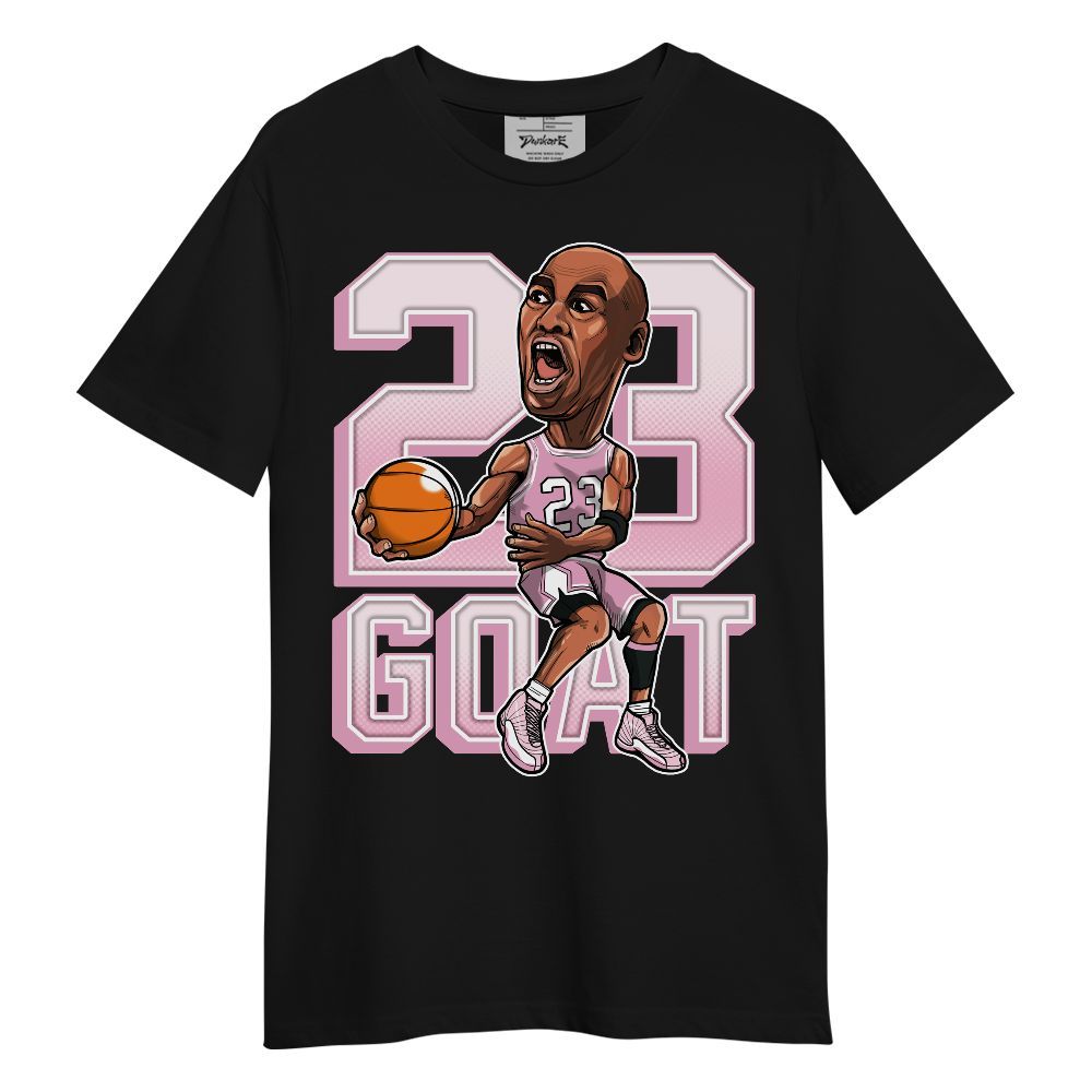 Shirt To Match Orchid 4s - Legend G.O.A.T Basketball Shirt Graphic Unisex Shirt