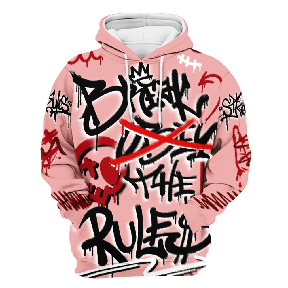 Hoodie To Match Low Valentines Day 1s - Break Rules Streetwear All Over Print
