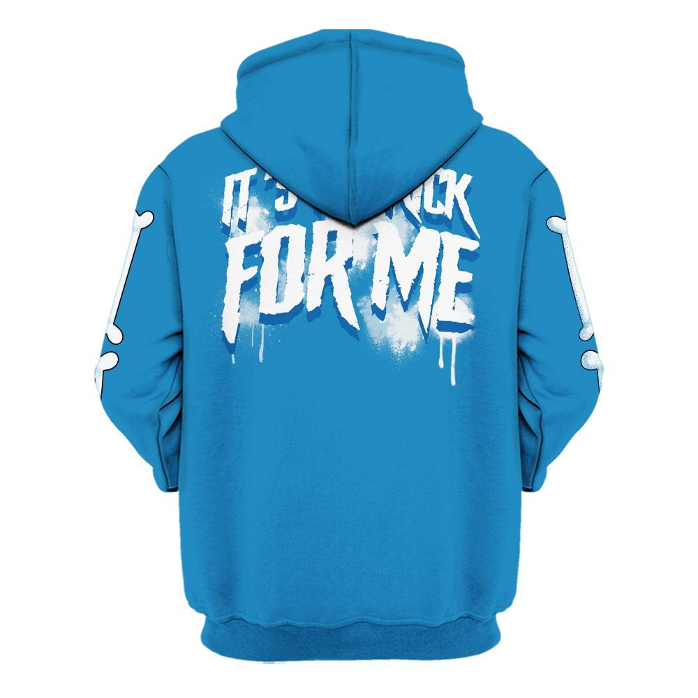 Hoodie To Match Retro University Blue 9s - It's The Kick For Me All Over Print