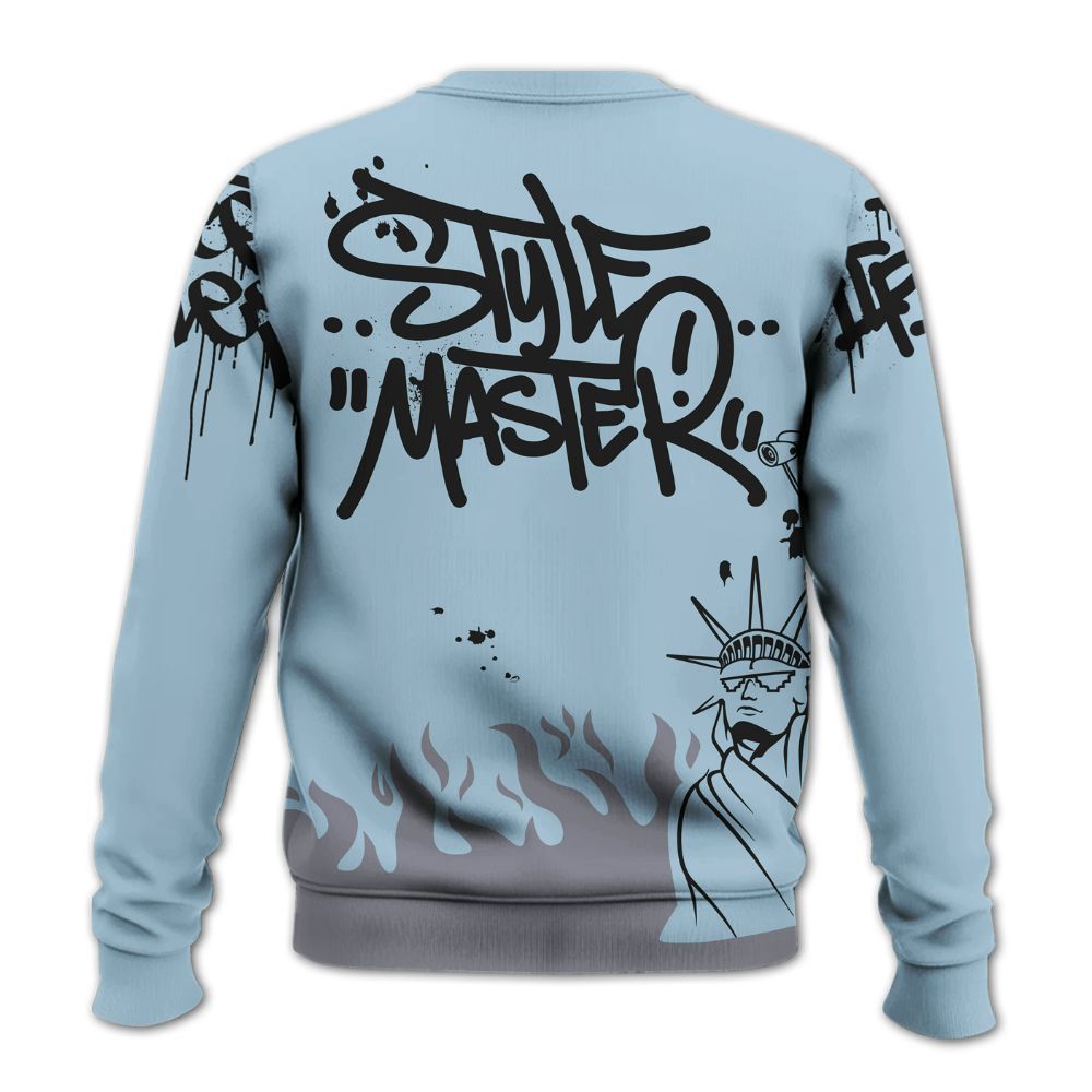 Sweatshirt To Match Chambray 7s - Graphic Fck Around Find Out All Over Print