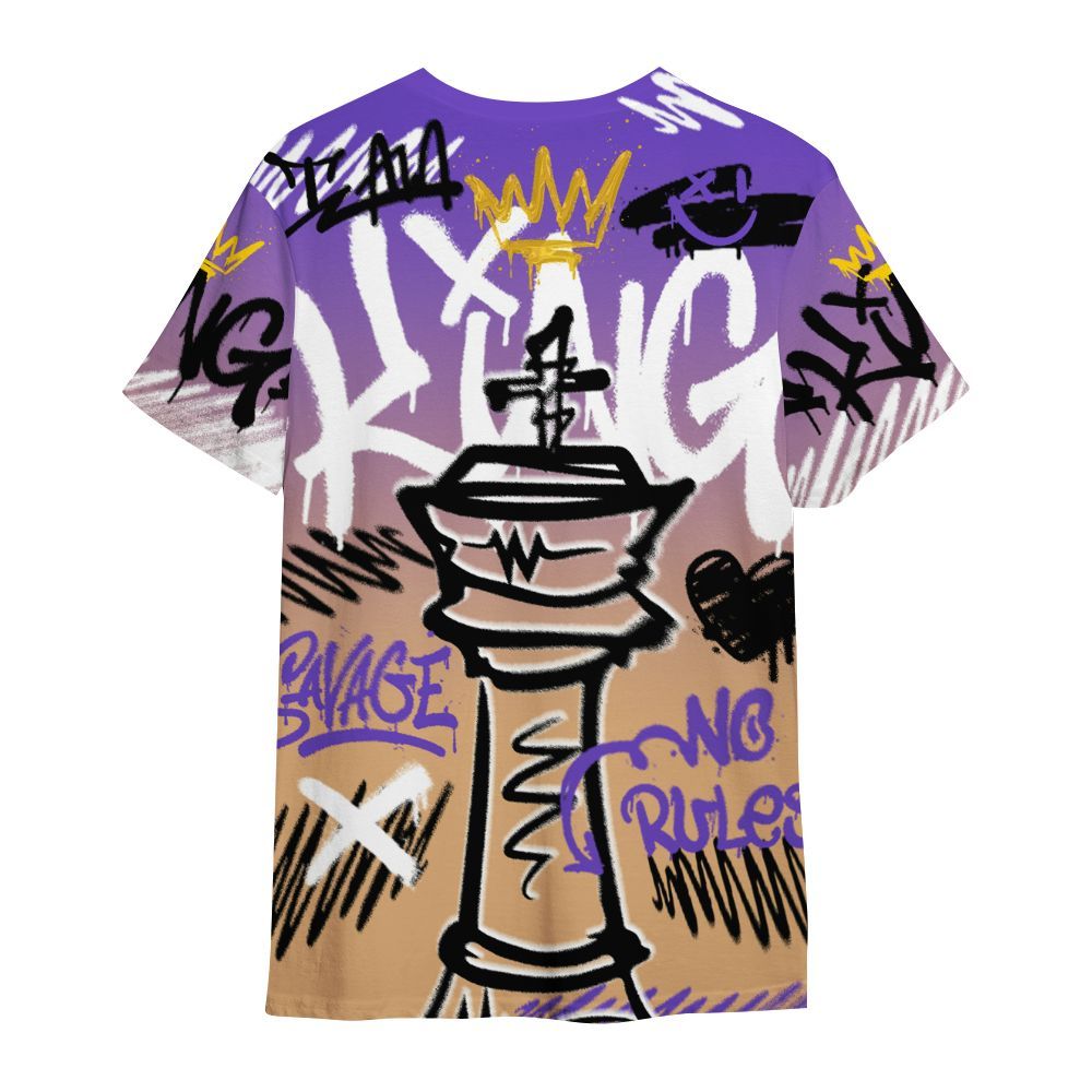 Shirt To Match SE Afrobeats 7s - Street King Chess Streetwear All Over Print