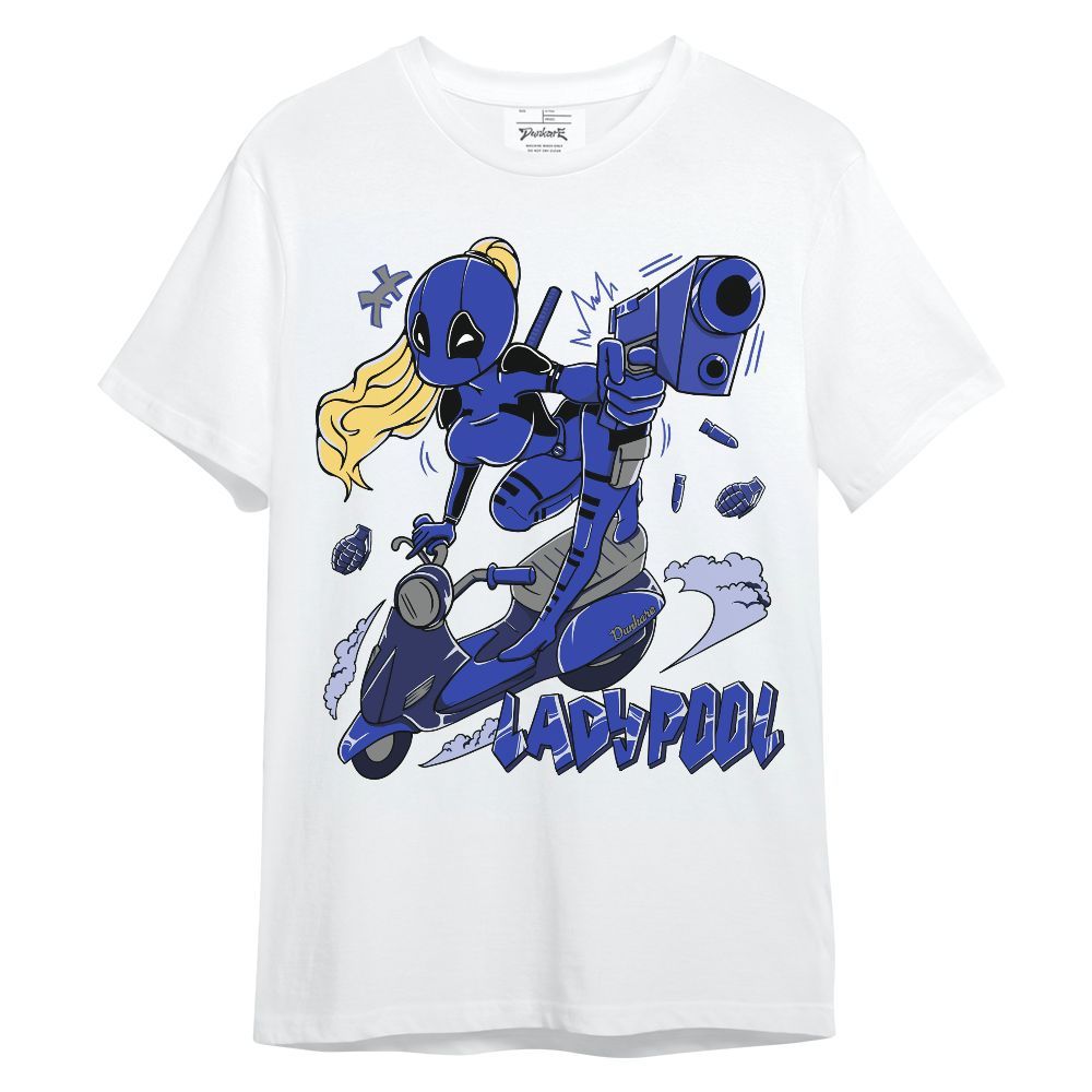 Shirt To Match Air Max Plus Black Racer Blue - Lady Pool Cartoon Unisex Shirt