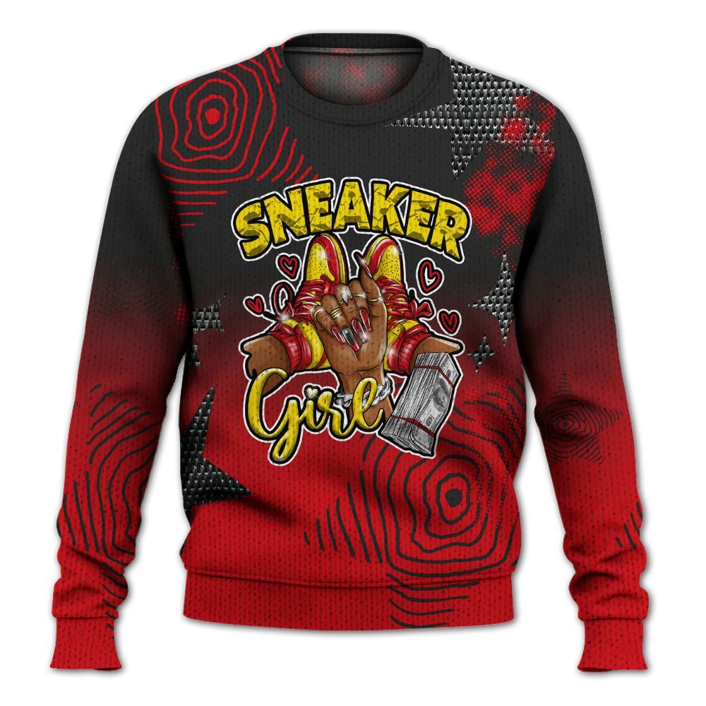 Sweater To Match Ferrari 14s - Sneakerz Girlz Unique Starz Graphic