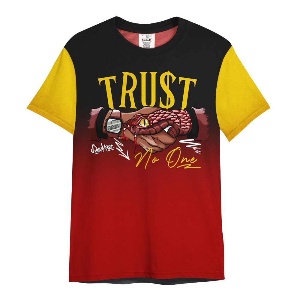 Shirt To Match Low Lucky Cat 1s - Snake Trust No One Drip All Over Print