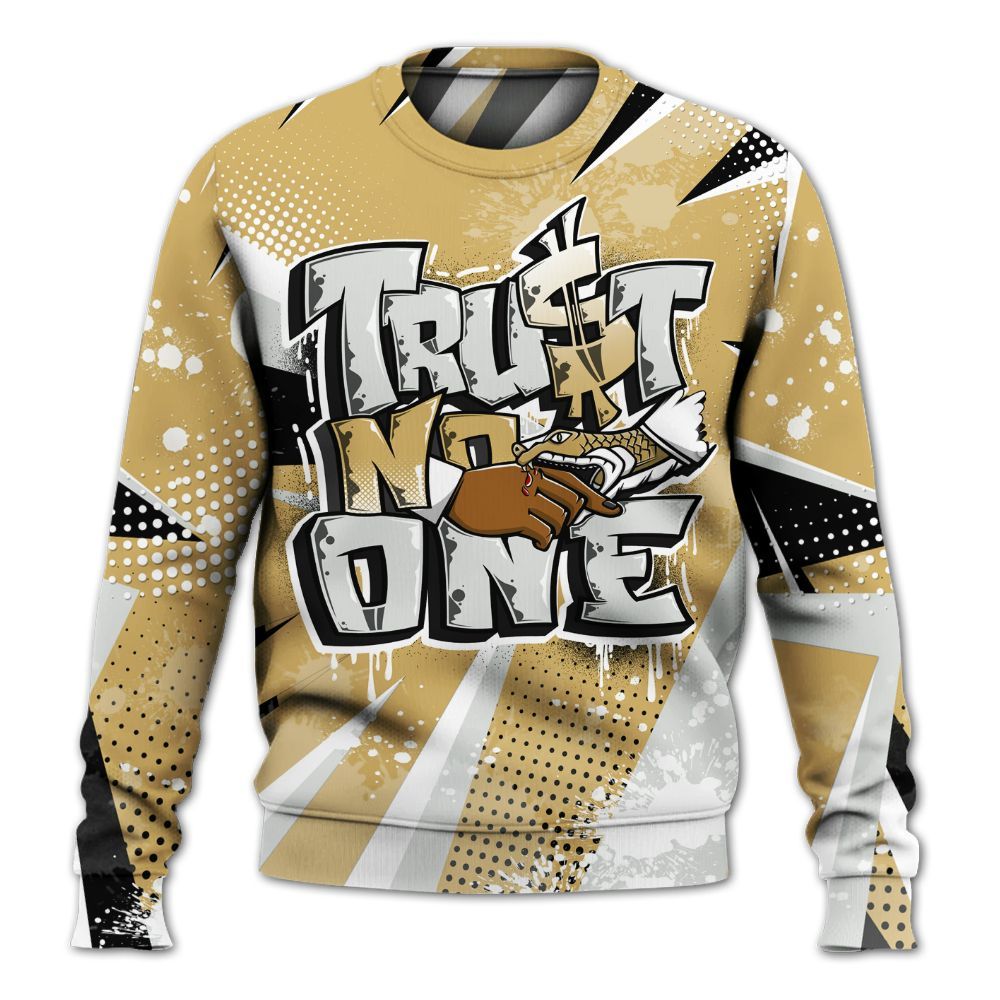 Sweatshirt To Match Craft Paris 6s - Poly Trust No One Dripping All Over Print