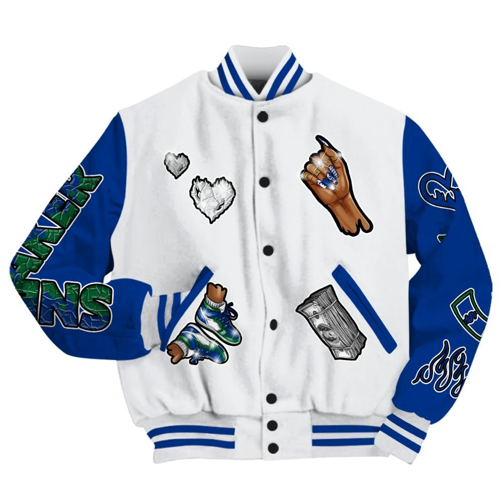 Varsity Jacket To Match Dunk Low Tennis Classic - Sneakerz Girlz All Over Print