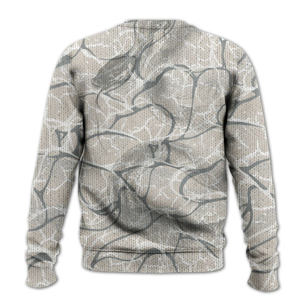 Sweater To Match Retro Pure Money 3s - Girl Move In Silence Graphic