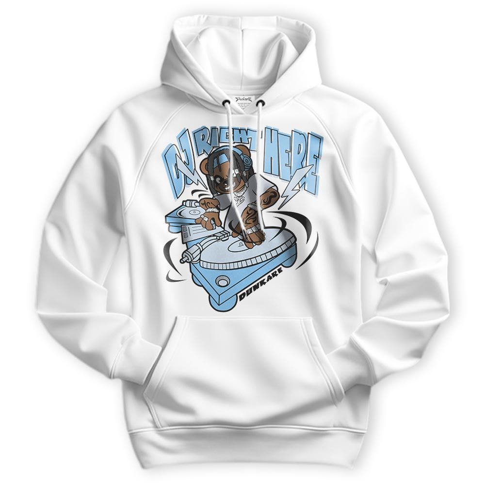 Sweatshirt To Match Craft Paris 6s Hoodie - DJ Right Here Bear Hoodie Unisex