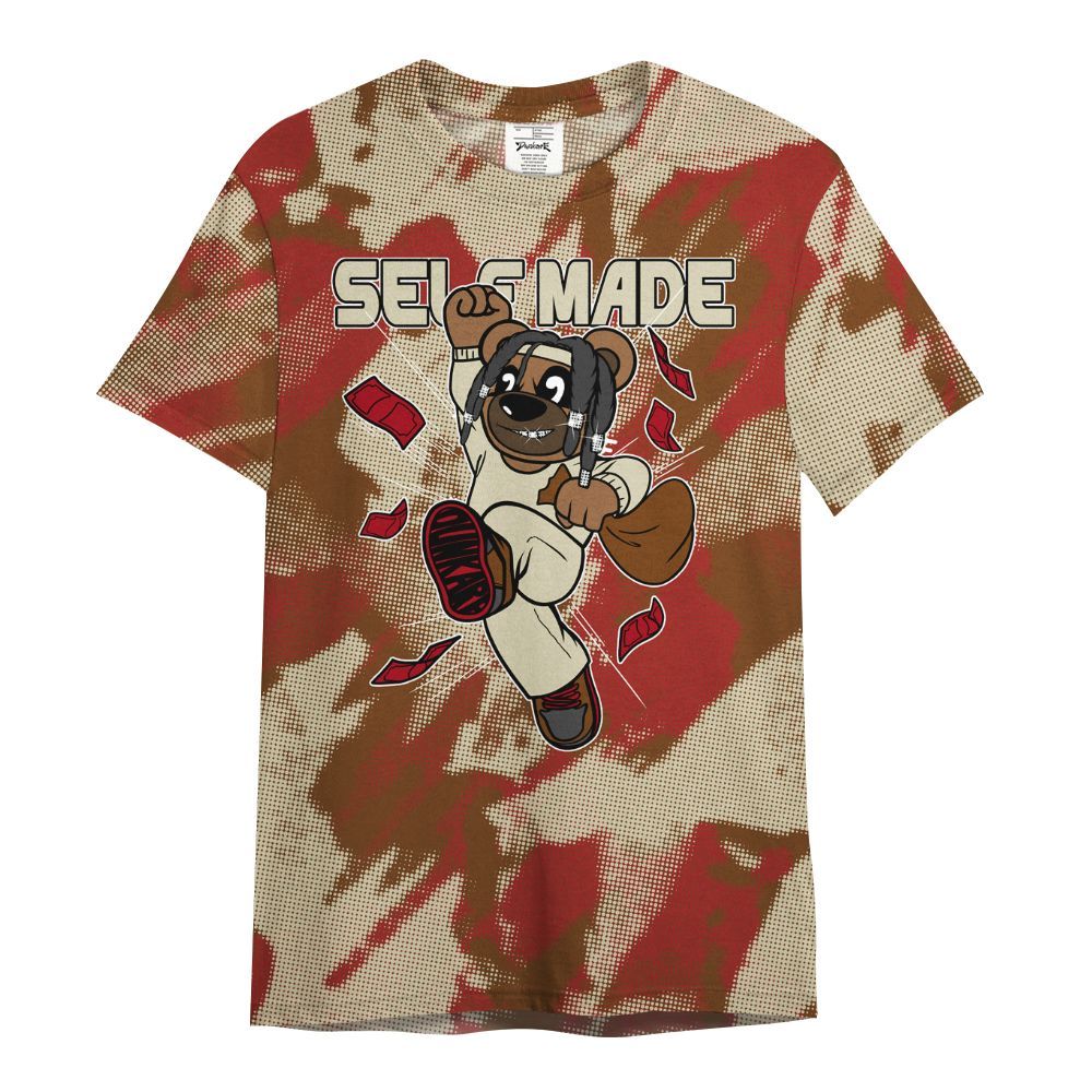 Shirt To Match Archaeo Brown 5s - Autonomous Bear Abstract Halftone All Over Print