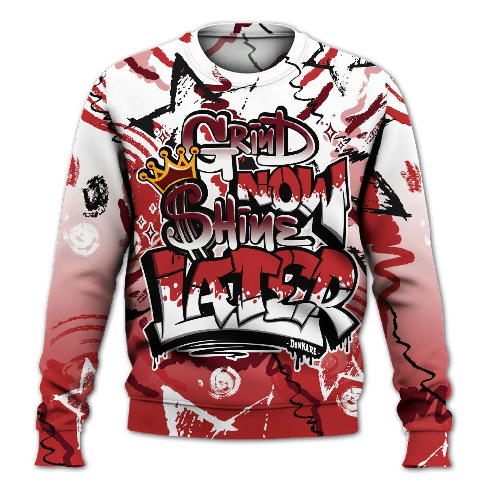 Sweatshirt To Match Kobe 9 Elite Christmas - Grind Shine Later Drip All Over Print