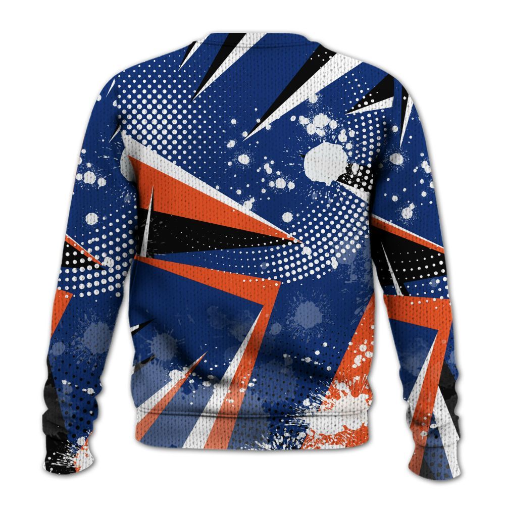 Knitted Sweater To Match Suede GS League - Poly Trust No One Dripping