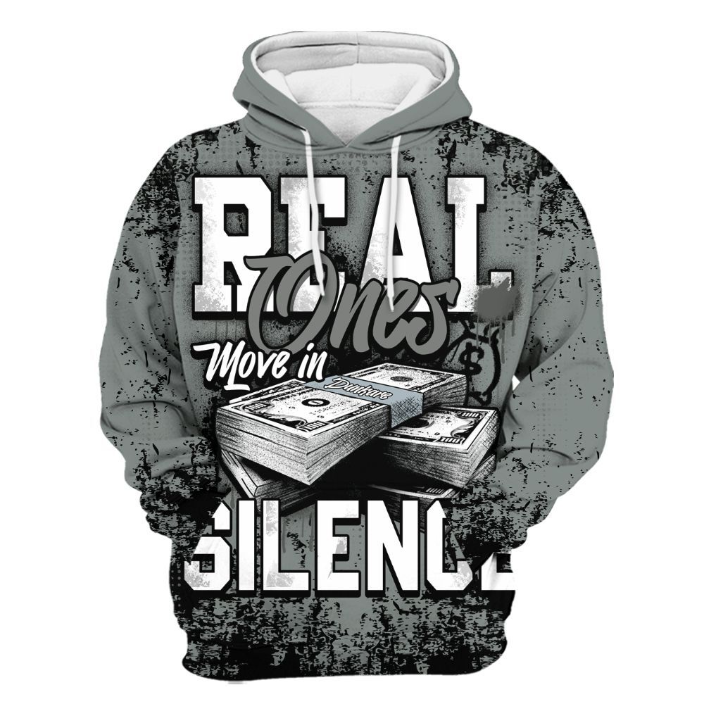 Hoodie To Match Retro Georgetown 6s - Move In Silence Money Street Retro All Over Print