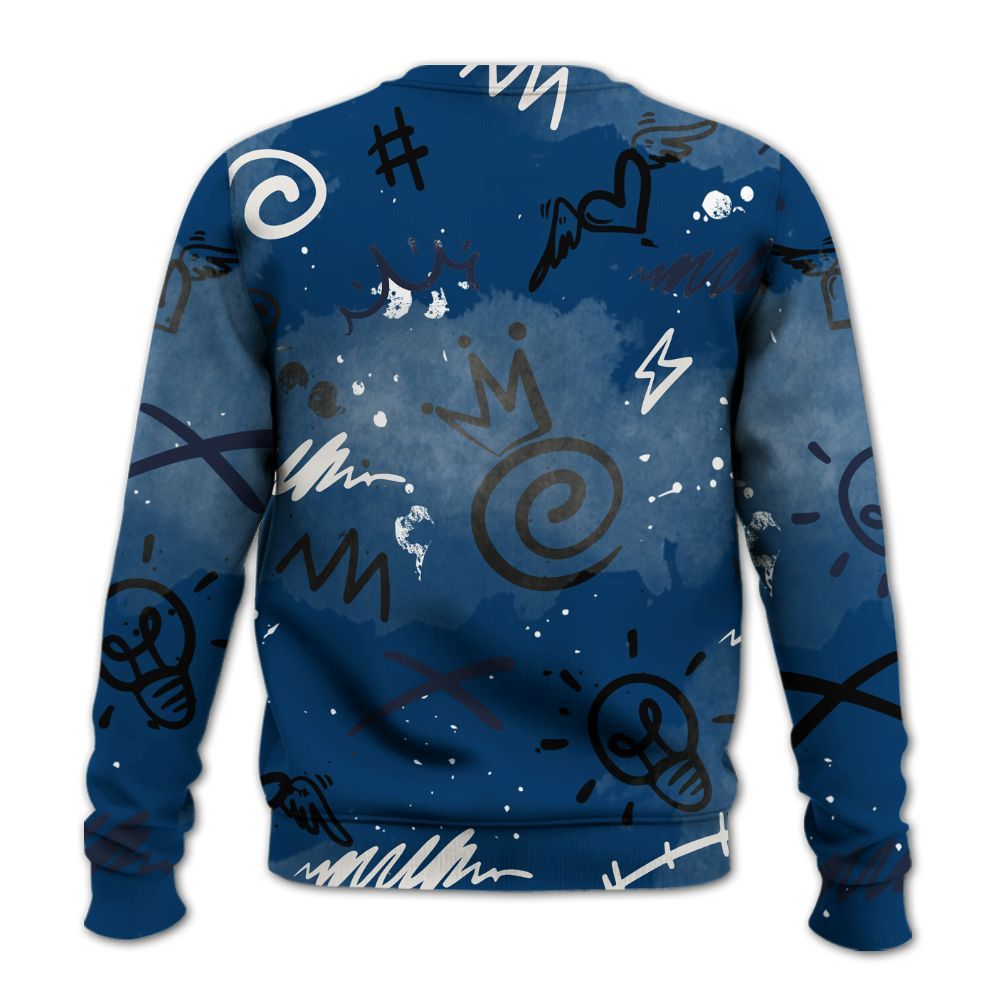 Sweatshirt To Match Retro Rare Air 11s - Drip Been Di2ferent All Over Print