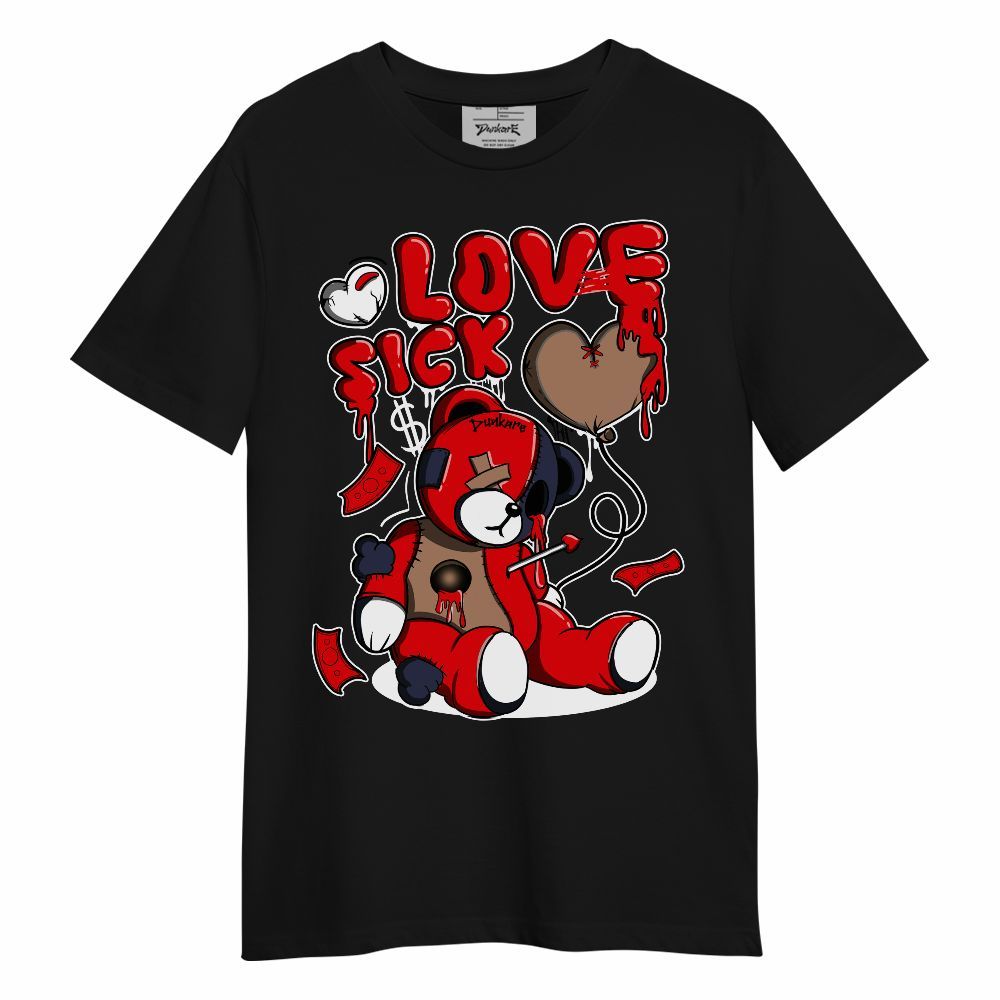 Shirt To Match Low OG Howard Bison 1s - Graphic Love Sick Unisex Shirt