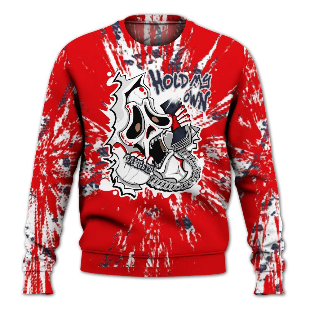 Sweatshirt To Match Low OG Howard University 1s - Hold My Own Graphic Halloween All Over Print