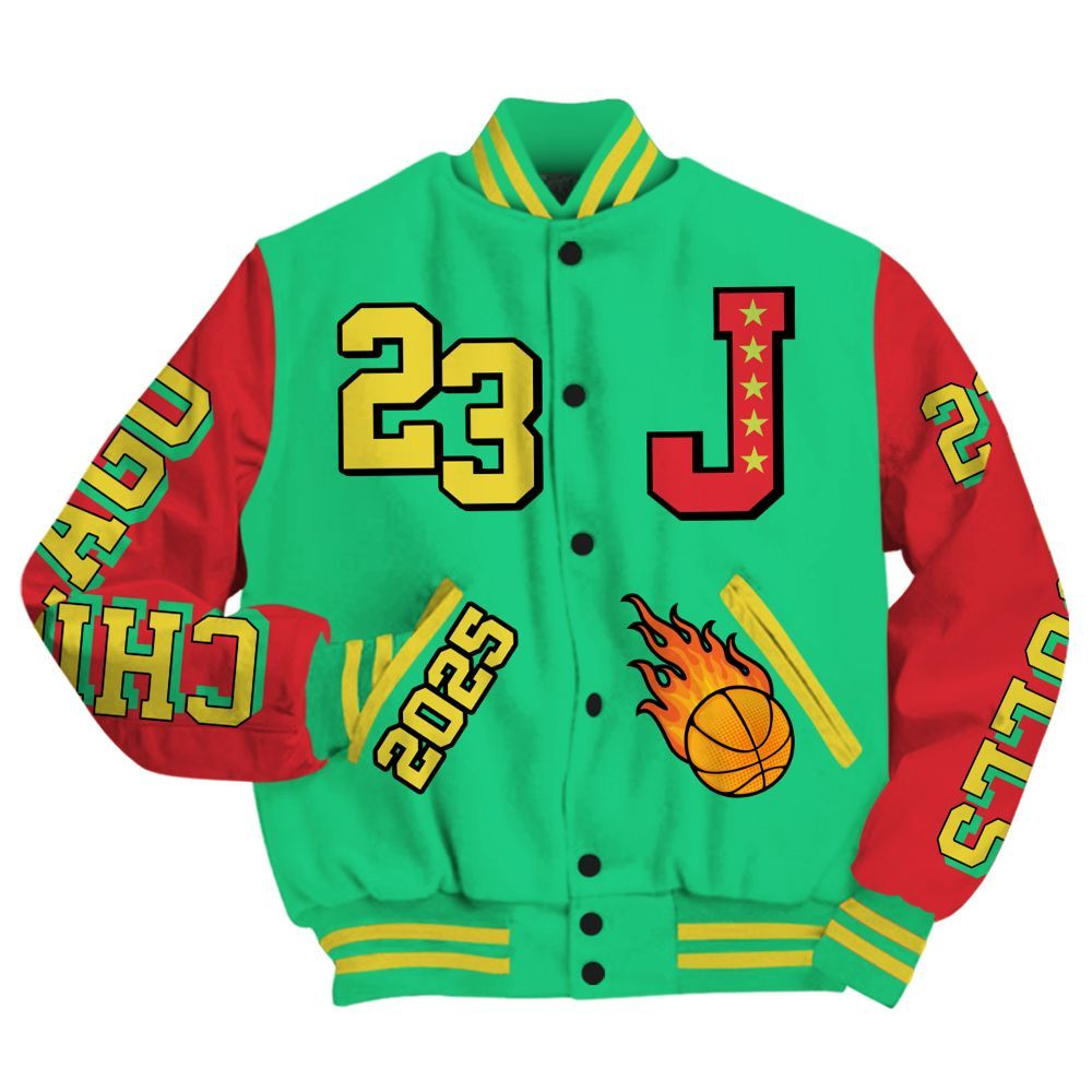 Varsity Jacket To Match Ja 3 Jurassic Park Explorer - Chicago 23 Basketball All Over Print
