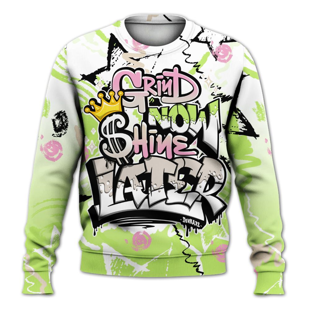 Sweatshirt To Match Jack Black Night Silver - Grind Shine Later Drip All Over Print